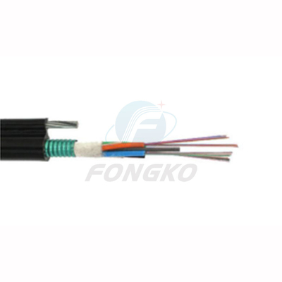 Мультимодный HDPE кабеля стекловолокна Gytc8S обшил Ftth Fttx