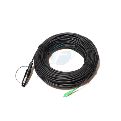 Куртка 5.0mm G657A1 кабеля LSZH гибкого провода отрезка провода оптического волокна SX 75m