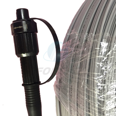 Заплата отрезка провода водоустойчивого оптического волокна IP67 изрезанная привязывает 50m G657A1