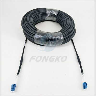 соединительные кабели GYFJH G657A2 волокна одиночного режима гибкого провода одиночного режима MPO 100m LC UPC