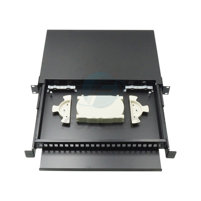 1U ODF 24 вырезает сердцевина из оптического перерыва модуля кассеты волокна из подноса с переходниками SC APC SX