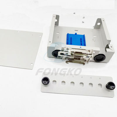 качество  Simplex Metal Fiber Optic Terminal Box Splice Termination Box Фабрика