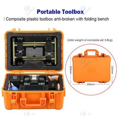 Splicer оптического волокна дисплея LCD цвета TFT, машина оптического волокна FONGKO соединяя