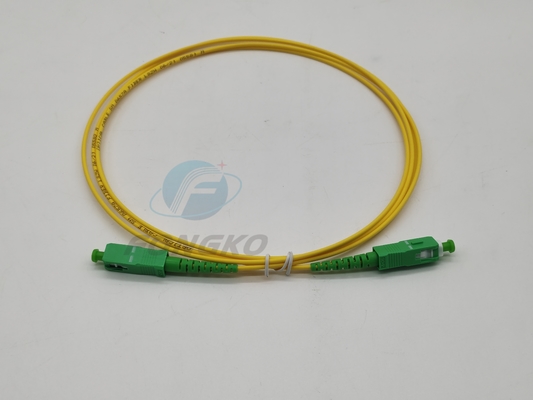 SC/APC к SC/APC Волоконно-оптический патч-кабель MM SM Simplex 9/125 G652D G657A