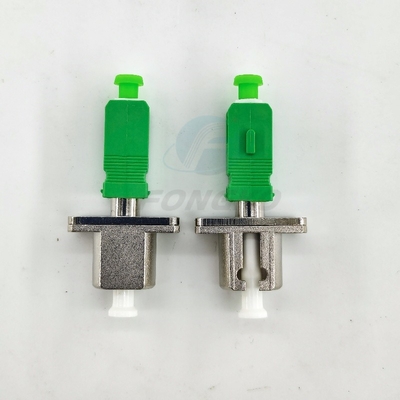Simplex Simglemode Fiber Optic Adapter LC APC - SC APC FTTH Мужской адаптер оптический металлический соединитель