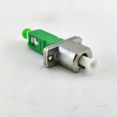 Simplex Simglemode Fiber Optic Adapter LC APC - SC APC FTTH Мужской адаптер оптический металлический соединитель