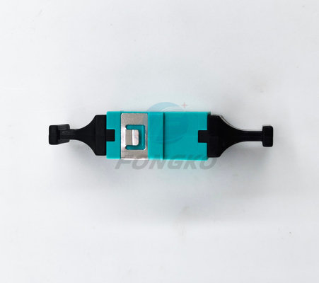 OM3 MPO Волоконно-оптический адаптер APC UPC FTTH адаптер Aqua Optical Coupler