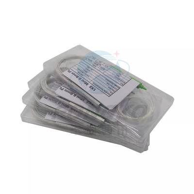 1*8 SC APC Fiber Optic PLC Splitter 1:8 Стальной трубы FTTH Мини оптический PLC Splitter
