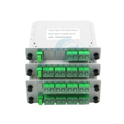 1*8 1*16 1*32 SC APC Fiber Optic PLC Splitter LGX FTTH Optical PLC Splitter Степень разделения