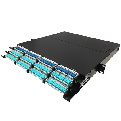 1U 144Core Simple Optical Fiber Distribution Box Patch Panel с конструкцией стойки