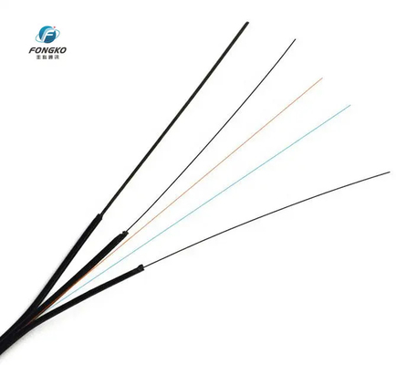 Внешний GJYXFCH 2 * 5 мм FTTH катушки барабан волокна кабель LSZH самоподдерживающийся оптический волокно кабель