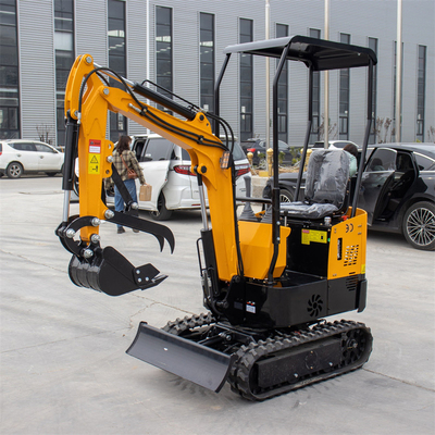 FONGKO Wholesale KOOP EURO5 Моторные компактные мини-экскаваторы KOOP 192F Мотор 1тонный мини-маленький экскаватор