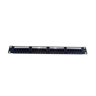 Металлическая модульная вытяжка с 24 портами категории 6 UTP Patch Panel для приложений OEM/ODM