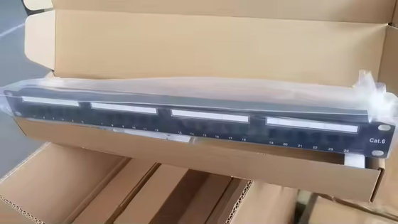 Металлическая модульная вытяжка с 24 портами категории 6 UTP Patch Panel для приложений OEM/ODM