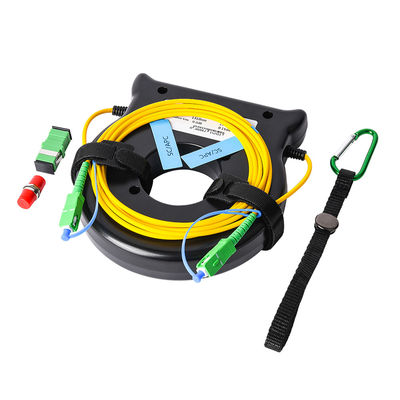 FONGKO OTDR Кабель запуска 150 м 300 м 500 м 1000 м 1 км Оптическое волокно Удлинитель SM MM Кабельная катушка оптического волокна Кабель запуска OTDR Кольцо