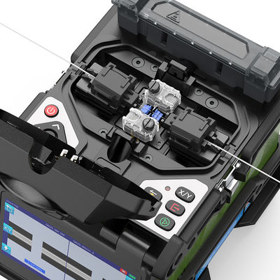 FONGKO Six Motors Core to Core Trunk Optical Fiber Fusion Splicer Full Automatic Intelligent FTTH Fiber Welding Machine (Фонгко шесть двигателей из ядра в ядре) Сплицер для слияния оптических волокон