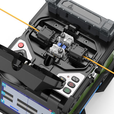 FONGKO Six Motors Core to Core Trunk Optical Fiber Fusion Splicer Full Automatic Intelligent FTTH Fiber Welding Machine (Фонгко шесть двигателей из ядра в ядре) Сплицер для слияния оптических волокон