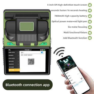 Сплиссер для синтеза оптических волокон с шестью двигателями Сплиссер для синтеза ядра и ядра