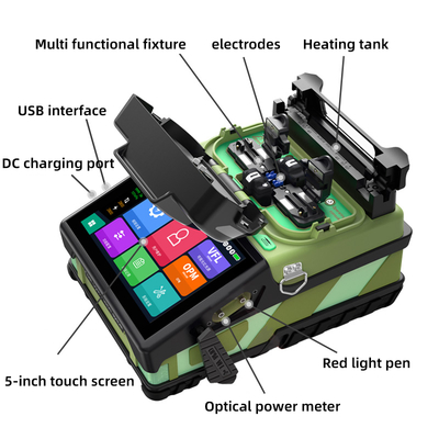FONGKO Six Motors Сплисер для синтеза оптических волокон от ядра к ядру