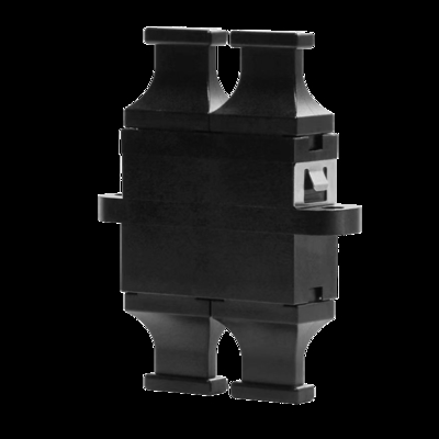 FONGKO Black Flangeless Duplex Adapter DX Flanged Fiber Optical MPO адаптеры для оптических волокон
