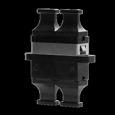 FONGKO Black Flangeless Duplex Adapter DX Flanged Fiber Optical MPO адаптеры для оптических волокон