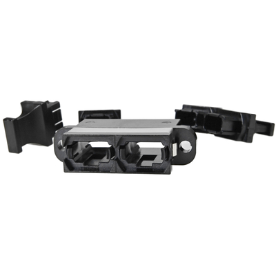 FONGKO Black Flangeless Duplex Adapter DX Flanged Fiber Optical MPO адаптеры для оптических волокон