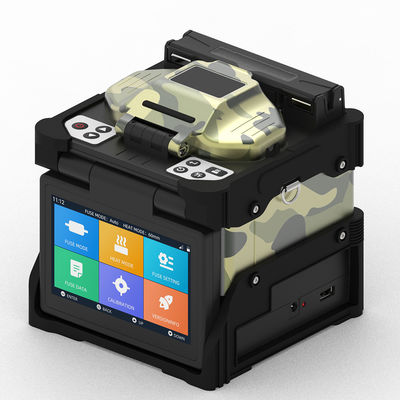 FONGKO Fiber Fusion Splicing Machine 6 Motor Optical Fiber Fusion Splicer Fiber Optic Equipment