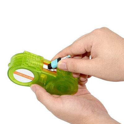 MPO оптоволоконная уборная ручка мини короткий оптический уборщик