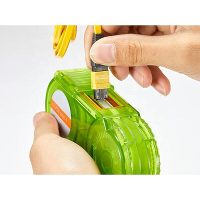 MPO оптоволоконная уборная ручка мини короткий оптический уборщик