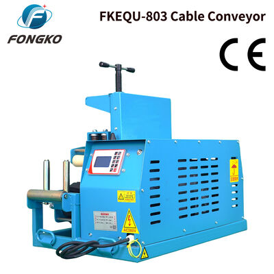 FONGKO FKEQU-803 4 ~ 20 м/мин AC380V 1-18 см кабельный конвейер Легкий инструмент для перетягивания кабелей