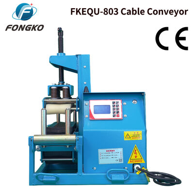 FONGKO FKEQU-803 4 ~ 20 м/мин AC380V 1-18 см кабельный конвейер Легкий инструмент для перетягивания кабелей