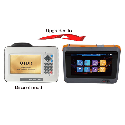 FHO3100 OTDR 1310/1550nm оптоволоконный OTDR сенсорный экран VFL OLS OPM Карта событий Ethernet OTDR