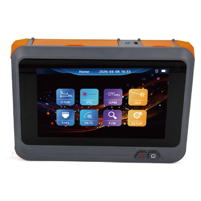 FHO3100 OTDR 1310/1550nm оптоволоконный OTDR сенсорный экран VFL OLS OPM Карта событий Ethernet OTDR