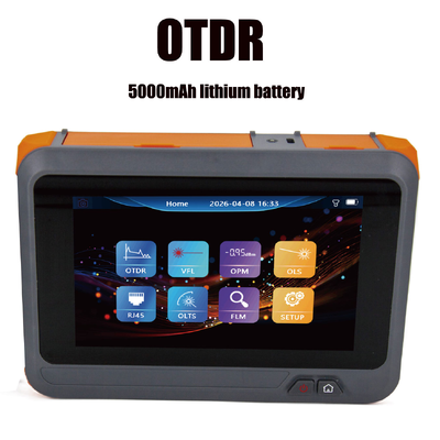FHO3100 OTDR 1310/1550nm оптоволоконный OTDR сенсорный экран VFL OLS OPM Карта событий Ethernet OTDR