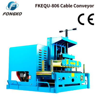 FONGKO FKEQU-806 Дизель-генератор с электрическим и ручным запуском, конвейер для кабеля 4~20 м/мин, 1-18 см