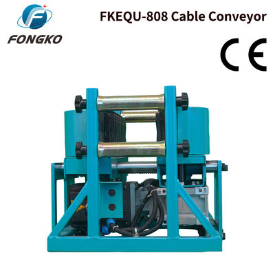 FONGKO FKEQU-808 Портативная сверхмощная кабельная конвейерная машина для прокладки кабелей в туннелях для монтажа строительных кабелей