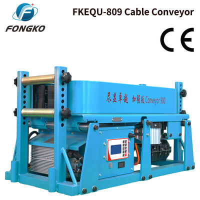 FONGKO FKEQU-809 Бесступенчатая регулировка скорости, кабельный тягач, многоблочная соединенная кабельная машина