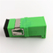 Переходники оптического волокна SC SM переходника автоматической раковины зеленого цвета шторки SC/APC симплексные