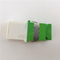 Шрапнели металла SM SC/APC переходник оптического волокна белой автоматической Shutterwith зеленый