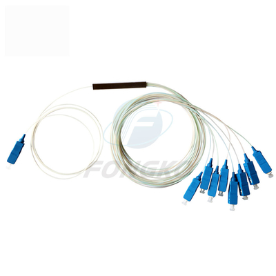 1x8 1 1*32 1*64 FTTH PLC Steel Tube Splitter SC UPC 0,9 мм ПЛК с оптическими волокнами