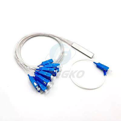1x8 1 1*32 1*64 FTTH PLC Steel Tube Splitter SC UPC 0,9 мм ПЛК с оптическими волокнами