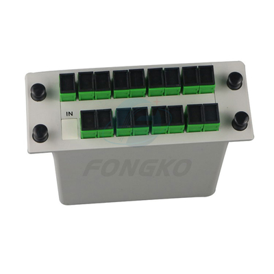Оптический Splitter Mini Type Plc Sc Apc Splitter 1X16 Волоконно-оптическая вставка для Ftth
