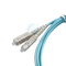 3 метра мультимодный прыгун Patchcord оптического кабеля волокна Om3-150 и отрезок провода с соединителем Sc Fc Lc
