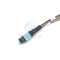 12 кабель OM3 разветвителя волокна MPO LC к MM гибкого провода оптического волокна 0.9mm
