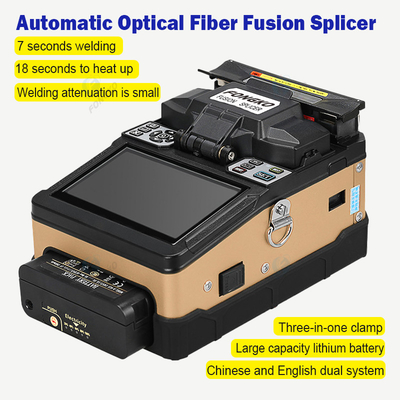 Splicer оптического волокна дисплея LCD цвета TFT, машина оптического волокна FONGKO соединяя