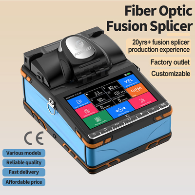 6 Splicer сплавливания стекловолокна мотора 8S быстрый сваривая для конструкции