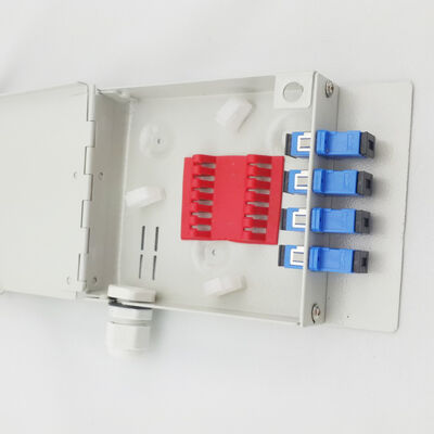 FONGKO 4 ядра Внешний терминальный ящик волокна FTTH Din Rail Mounted Fiber Termination Box