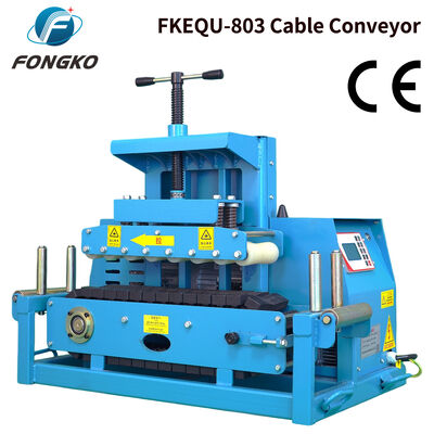 FONGKO FKEQU-803 4 ~ 20 м/мин AC380V 1-18 см кабельный конвейер Легкий инструмент для перетягивания кабелей